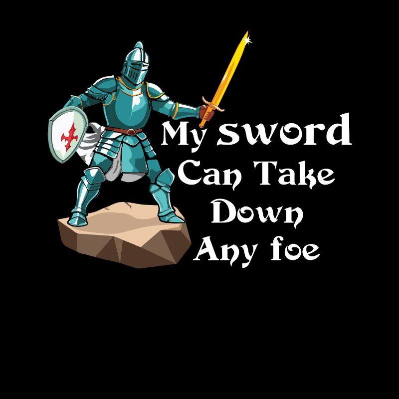 Mon épée peut abattre n’importe quel ennemi de la joute Ren Faire