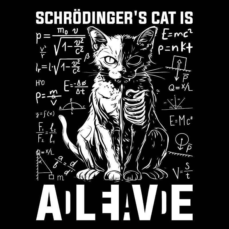 Le chat de Schrödinger est mort et vivant