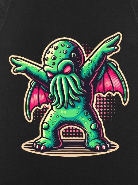 Funny Dancing Cthulhu