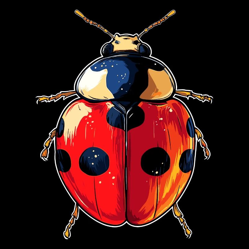 Ladybug Ladybug Insects Colorful Cute Ladybugs