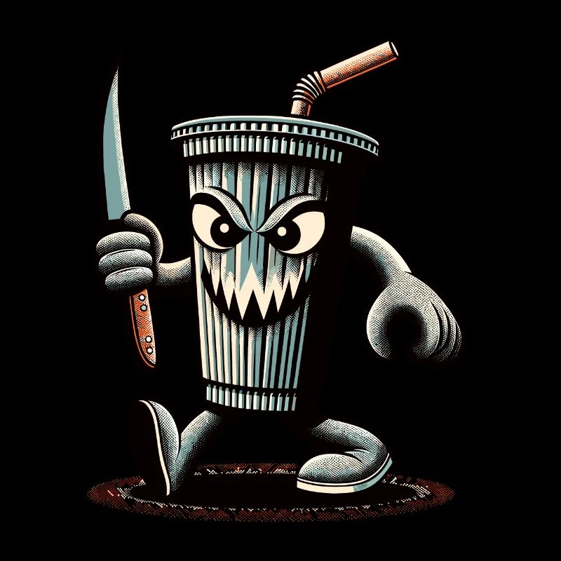 Scary Psycho Drinking Cup Boissons