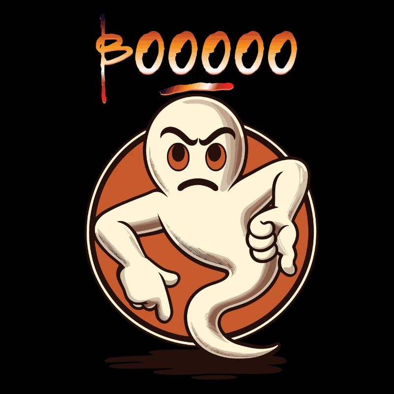 Booing Ghost Drôle Ghost Design Jeu de Mots