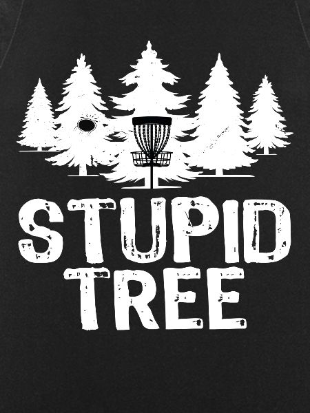 Dummer Baum Lustiges Disc Golf