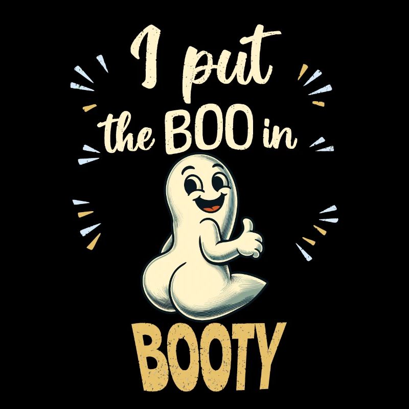 Ghost butt I put the boo in booty