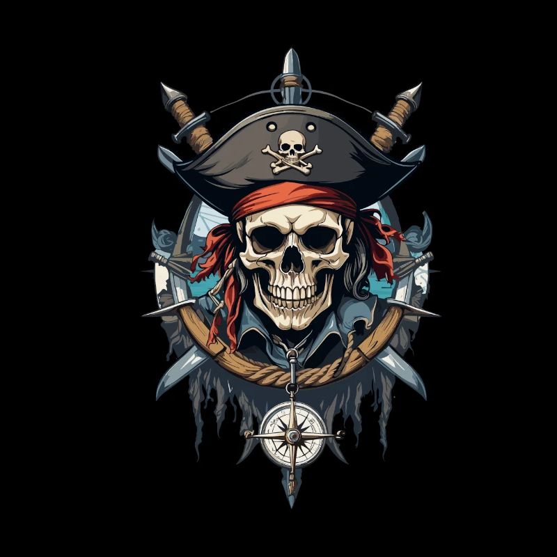 Drapeaux de pirate crâne Jolly Roger costume de pirate