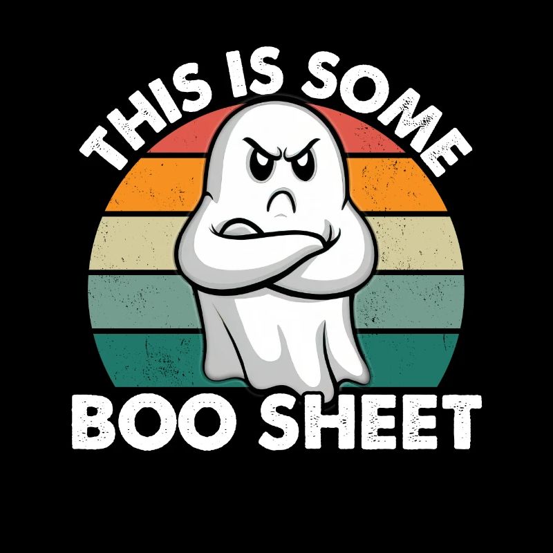This Is Some Boo Sheet Vintage Sunset