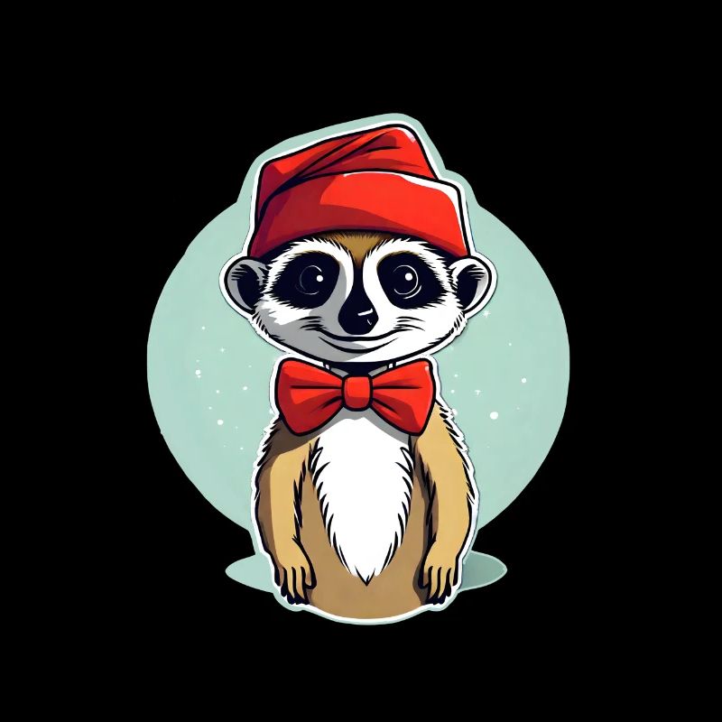 Tenue de Noël suricate