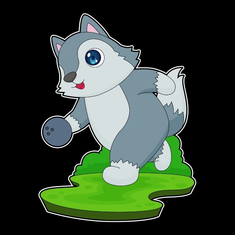 Wolf Bowling Bowling Ball