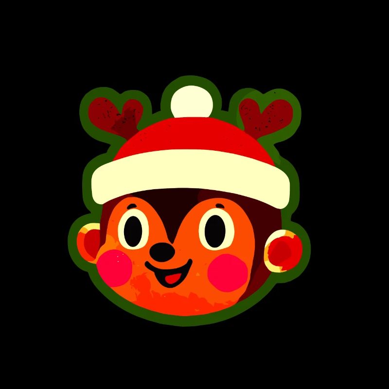 Merry Reindeer Monkey Christmas Fun