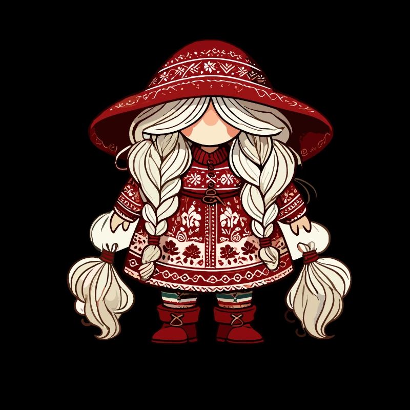 Gnomin de Noël dans le style scandinave