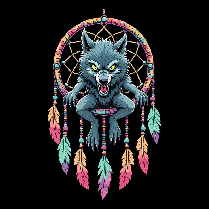 Attrape-rêves Loup-garou