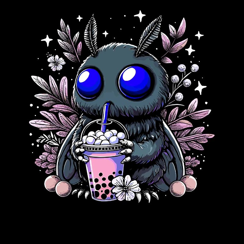 Mothman Bubble Tea