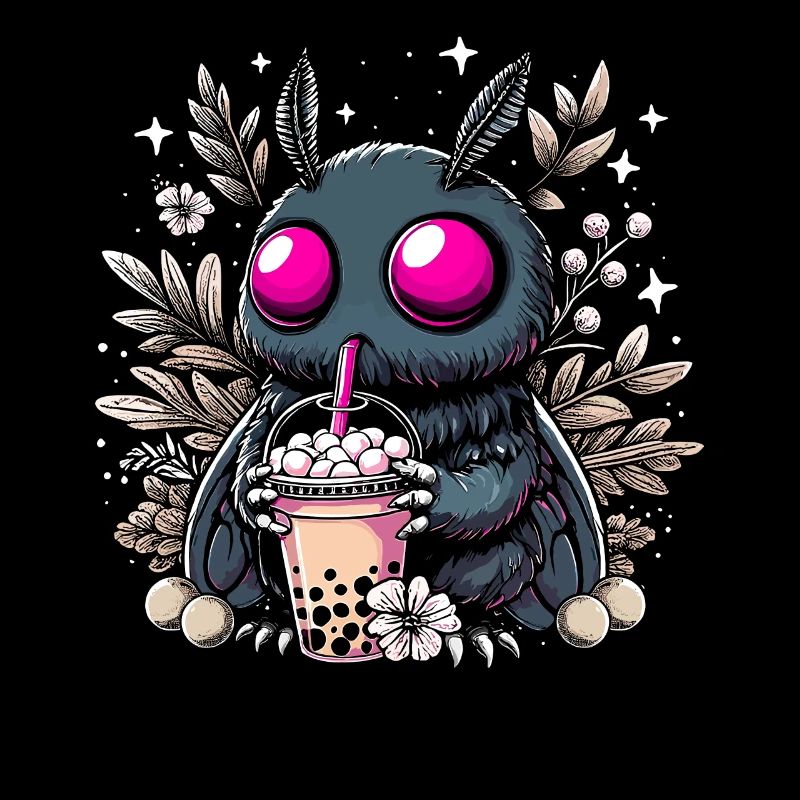 Mothman Bubble Tea