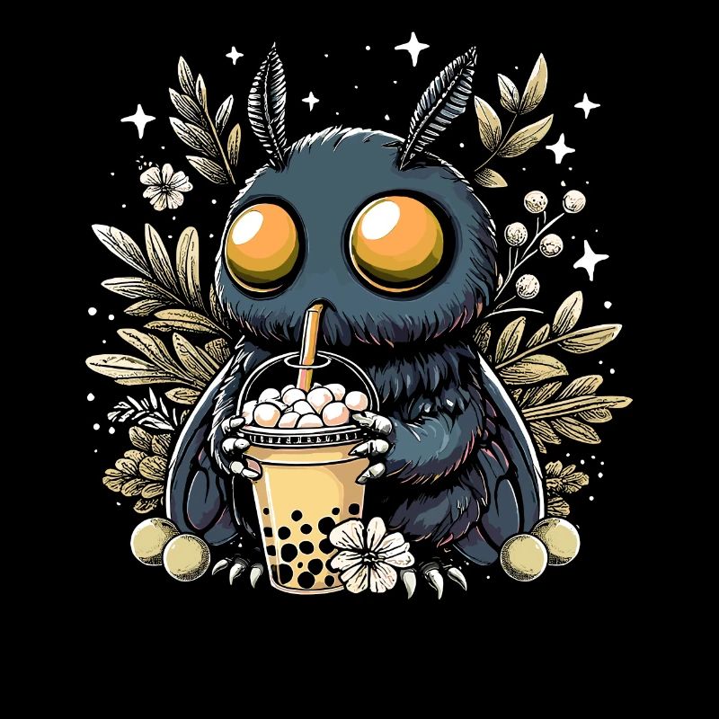 Mothman Bubble Tea