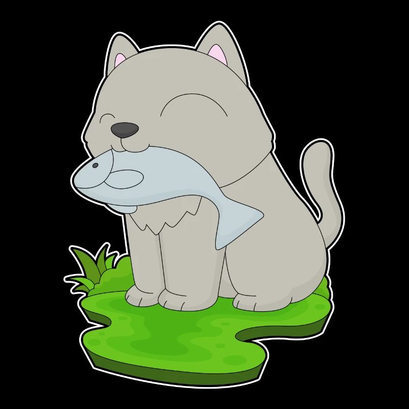 Pêche au chat pêcheur