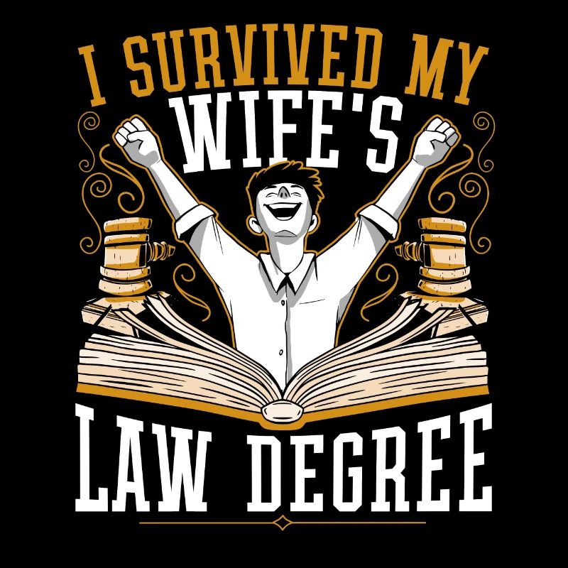 Studying law My wife's law studies survived
