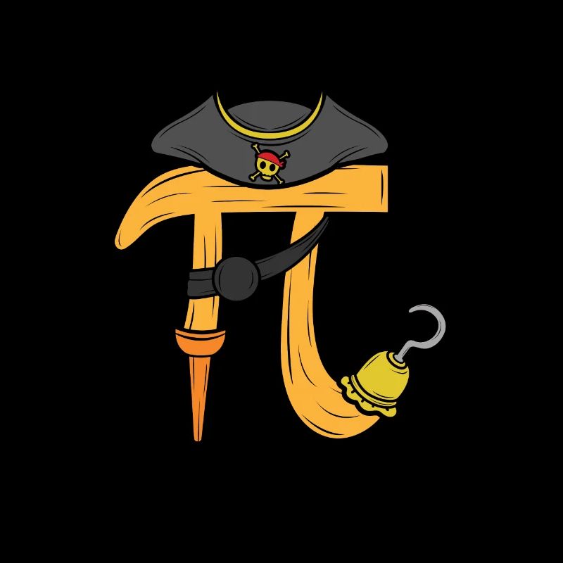 Pirate Pi Day Adventure Graphic