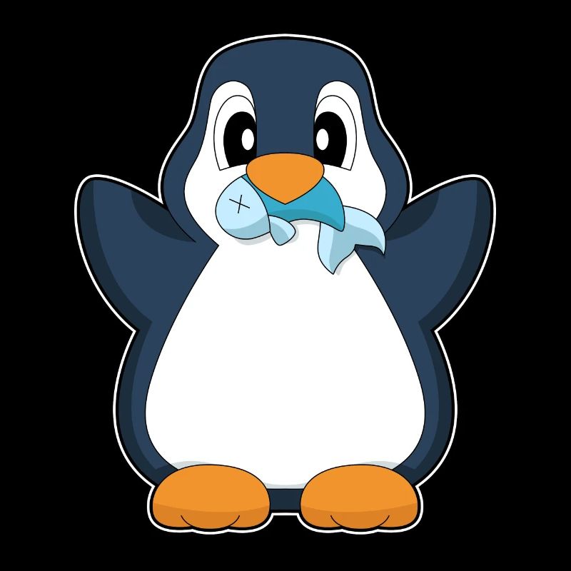 Pinguin Fisch