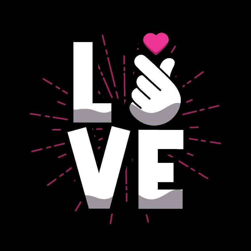 Love Expression Hand Gestures Heart