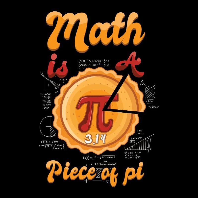 Mathe Ist Ein Stück Von Pi Tag Design