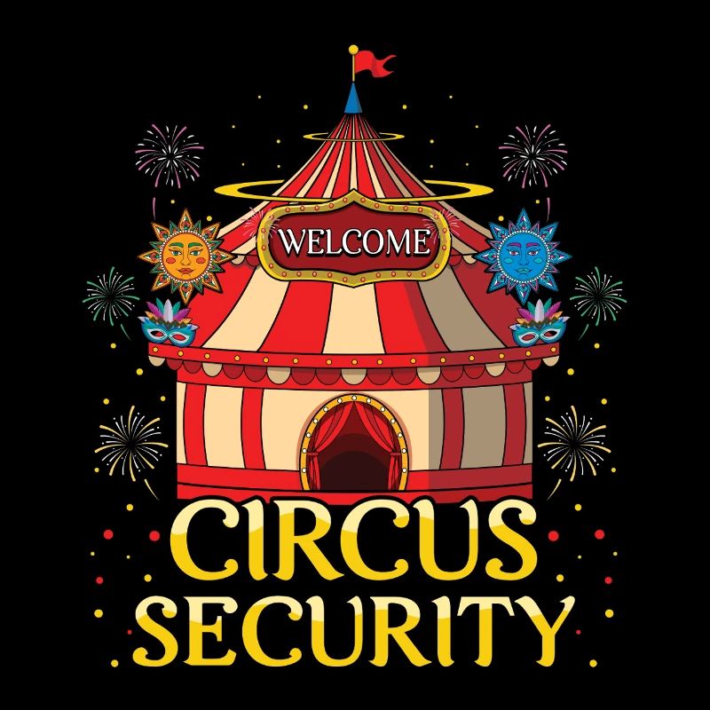Carnival Welcome Circus Security Mask Sun