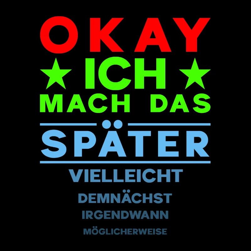 Okay, I'll do that later - funny procrastination