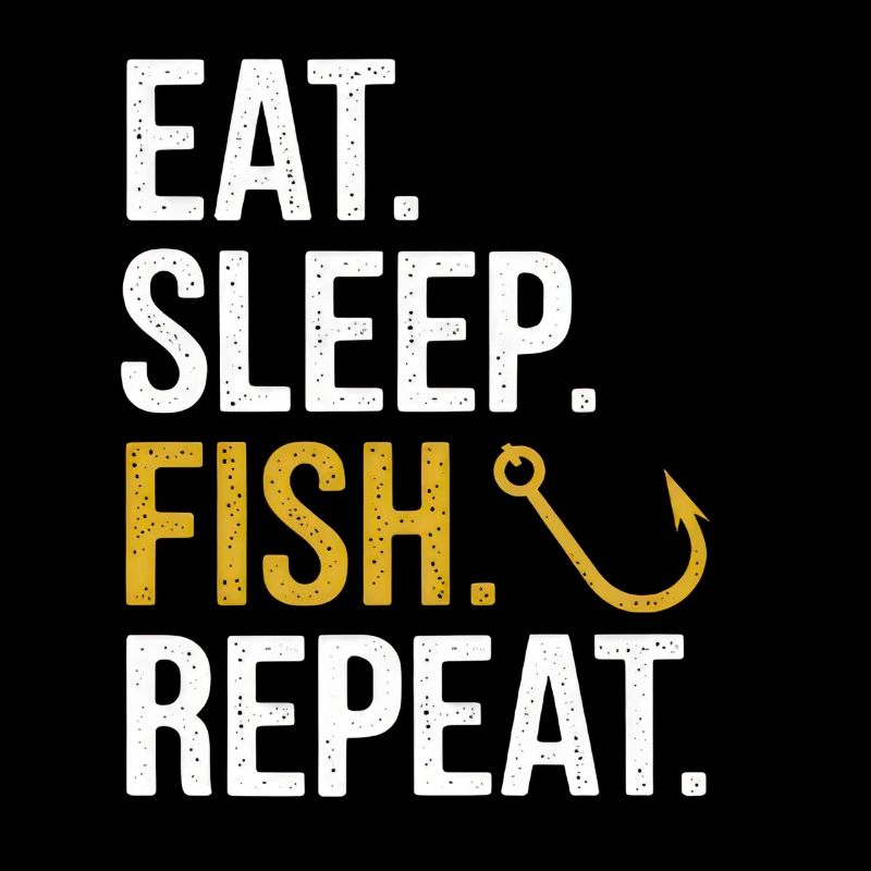 Manger dormir poisson répéter