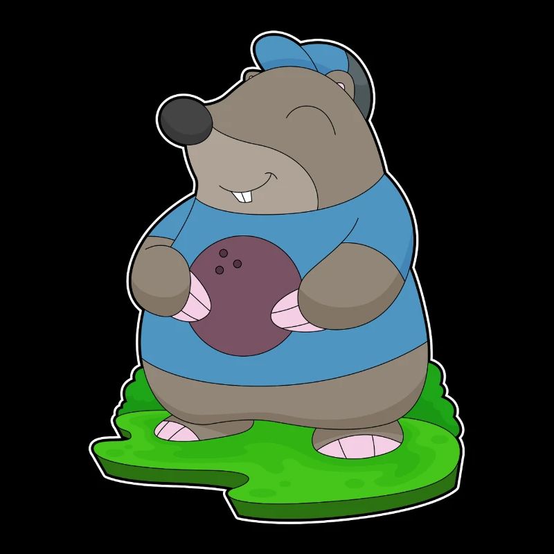 Mole Bowling Bowling Ball