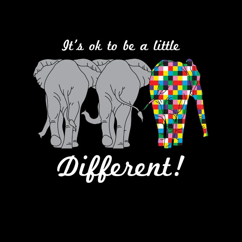 Autism Being Different Is Okay Elephants