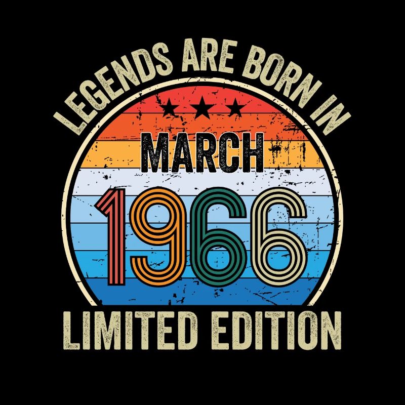 Les légendes sont nées en mars 1966 Édition limitée
