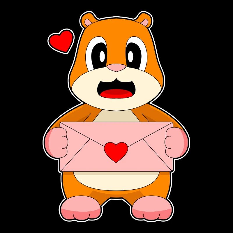 Hamster Liebesbrief