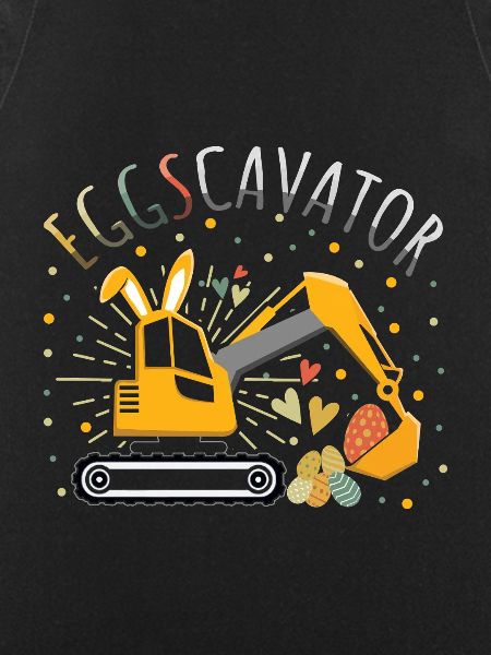 Ostern Eggscavator Bagger Eier