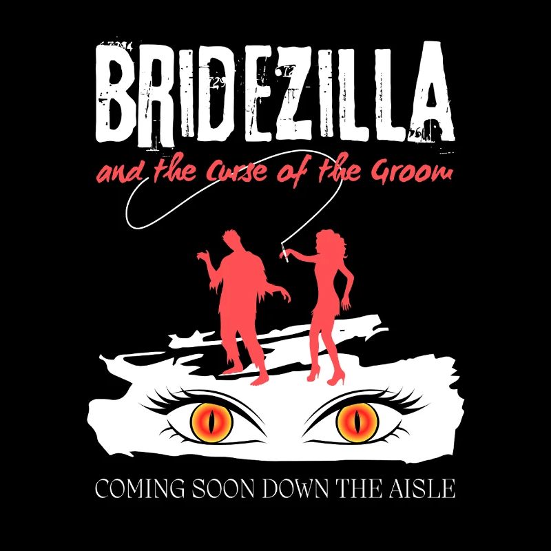 BRIDEZILLA funny bachelorette party bride