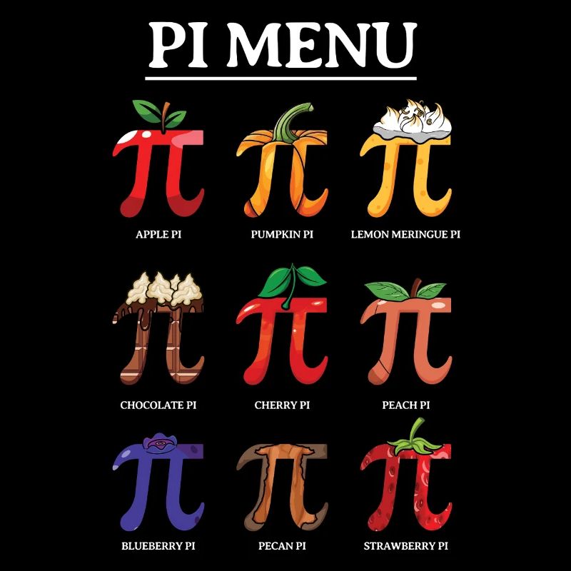 Menu Pi : pomme, citrouille, citron et plus encore pour