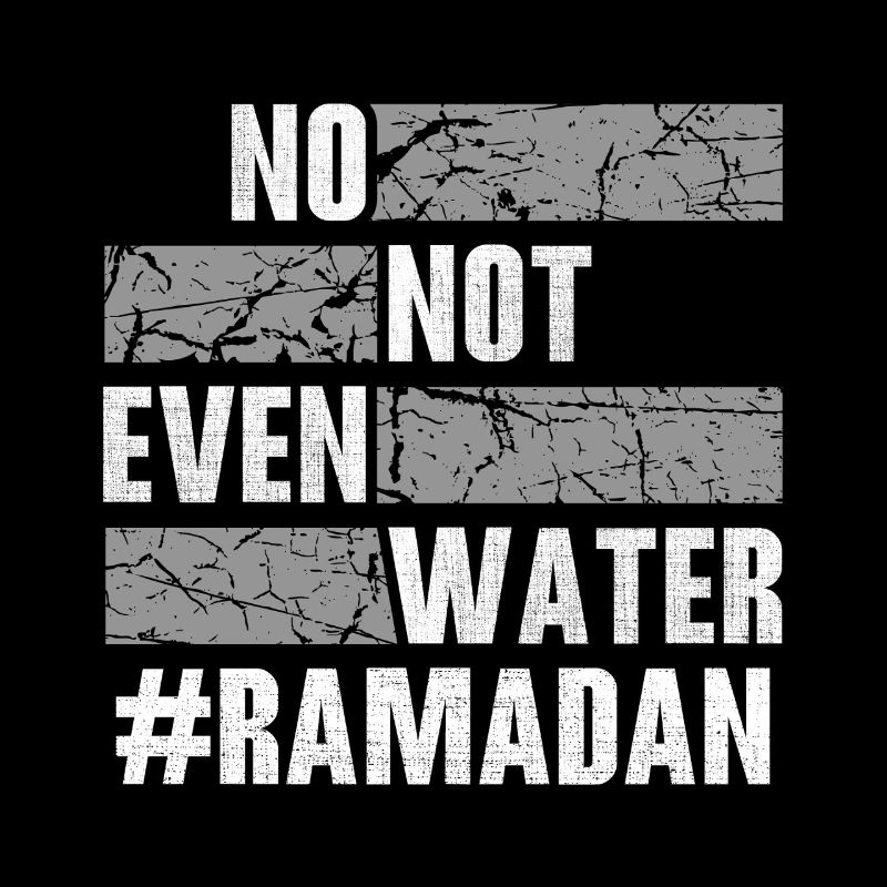 Aïd Moubarak Non, même pas l’eau Ramadan