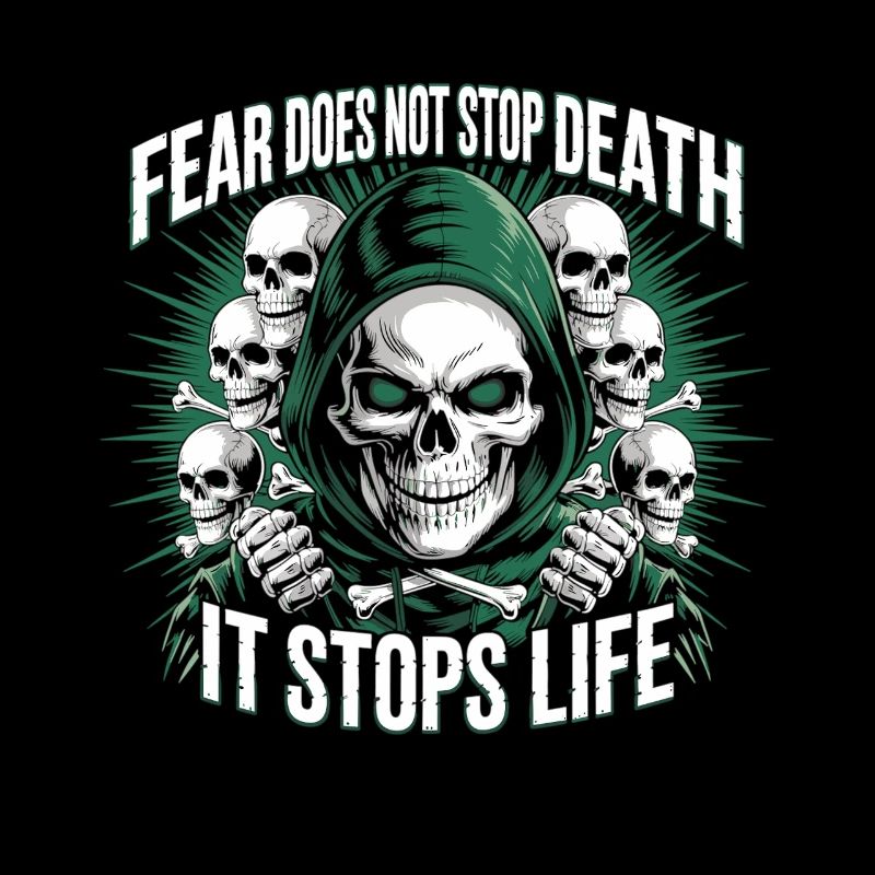 Fear Stops Life Grim Reaper