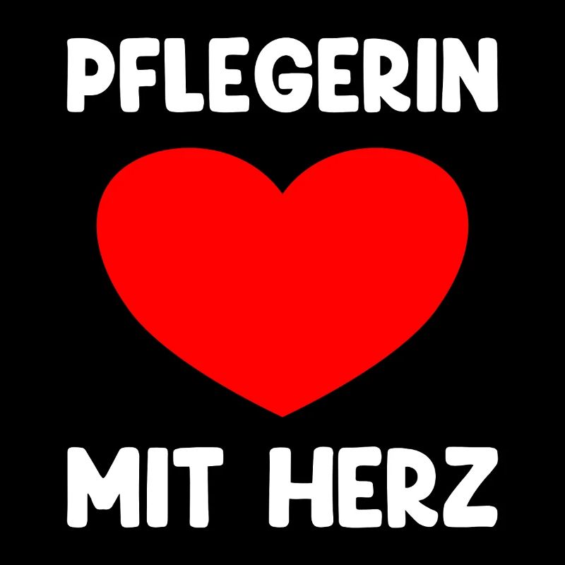 Pflegerin Mit Herz