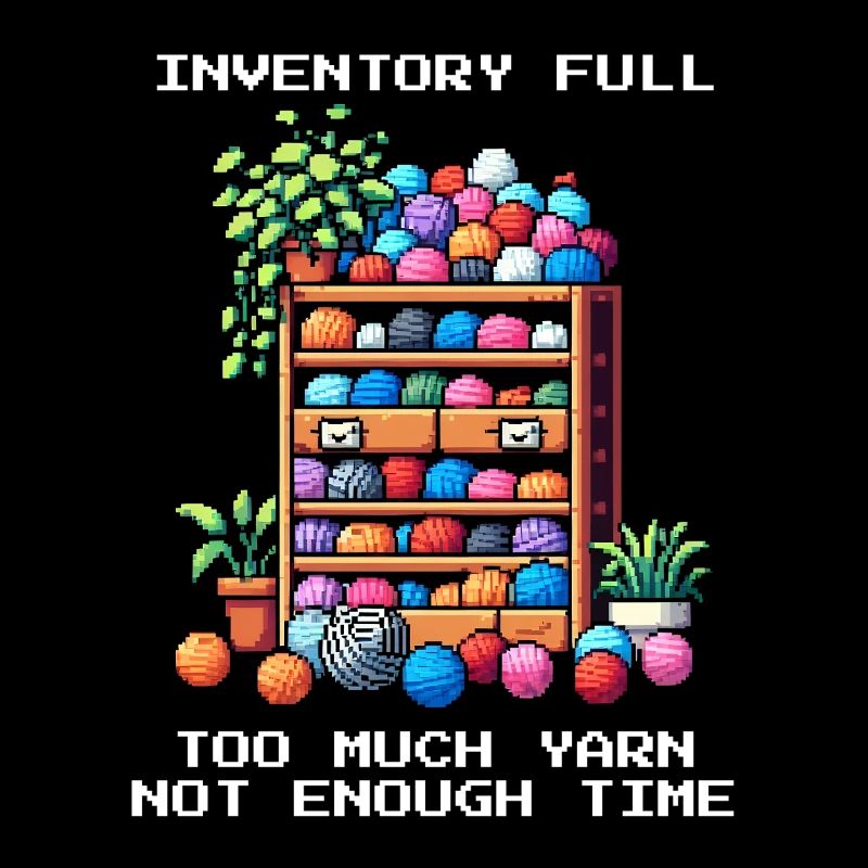 Inventory Full | Too much wool | Crochet