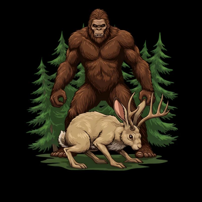 Jackalope Bigfoot