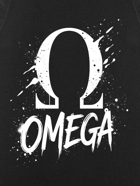 Omega Symbol Splash
