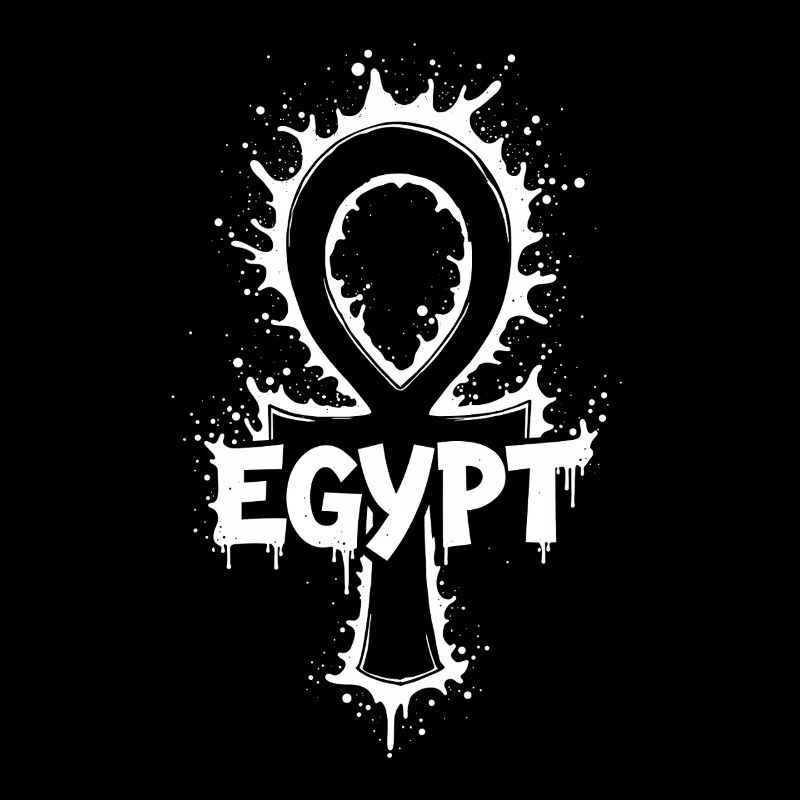Egypt Ankh Splash