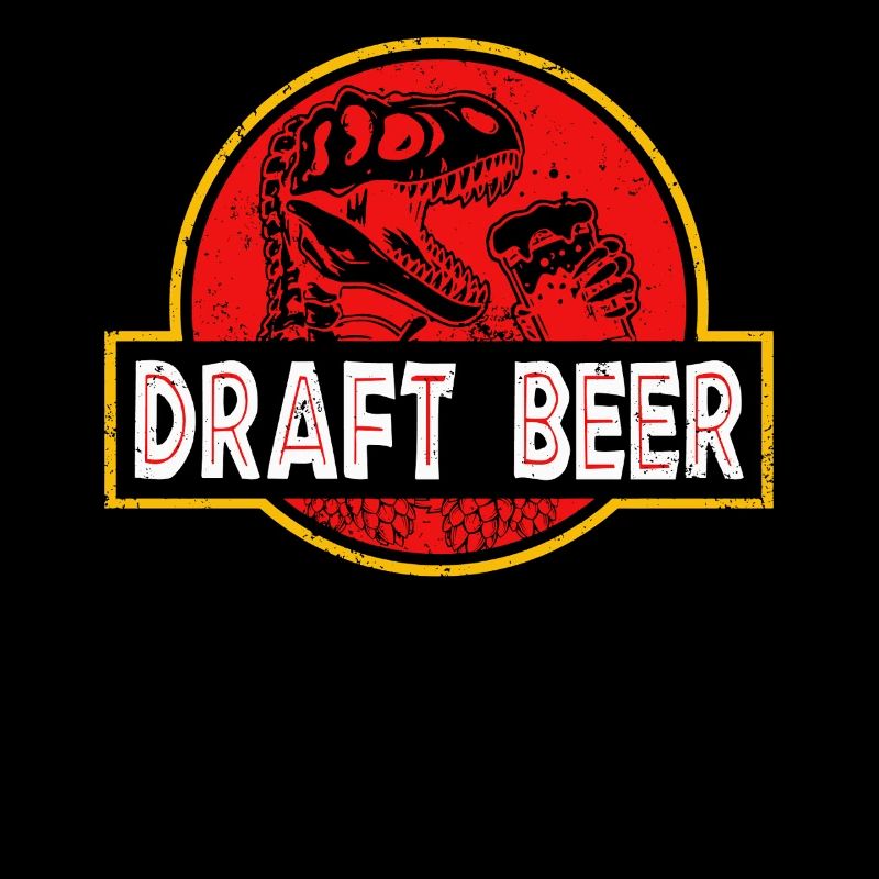 Draft Beer T-Rex – Dino with beer for beer lovers