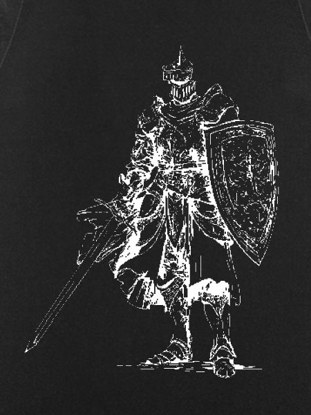 Heraldic Knight with Shield