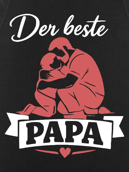 Der beste Papa Silhouette