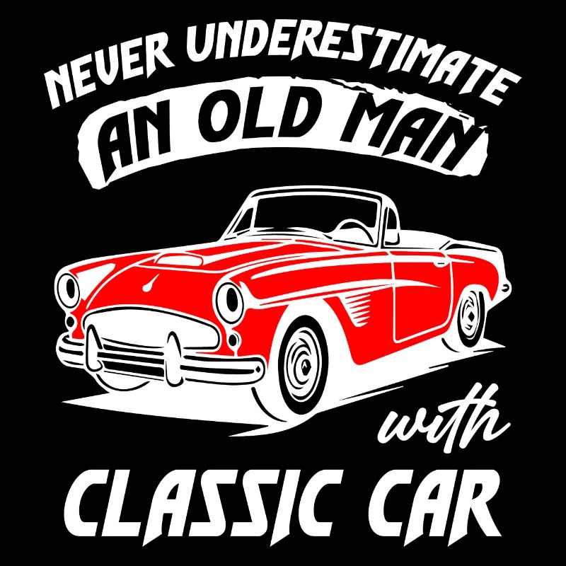 Never Underestimate An Old Man With Classic Car