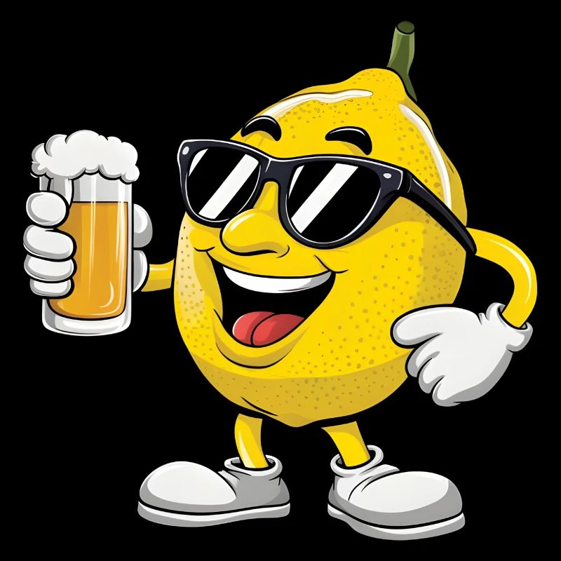 Zitrone Trinken Bier