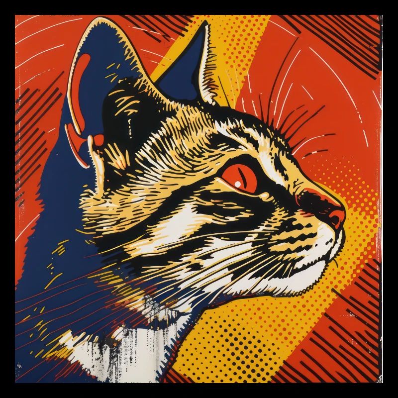 Chat, Motif De Chat