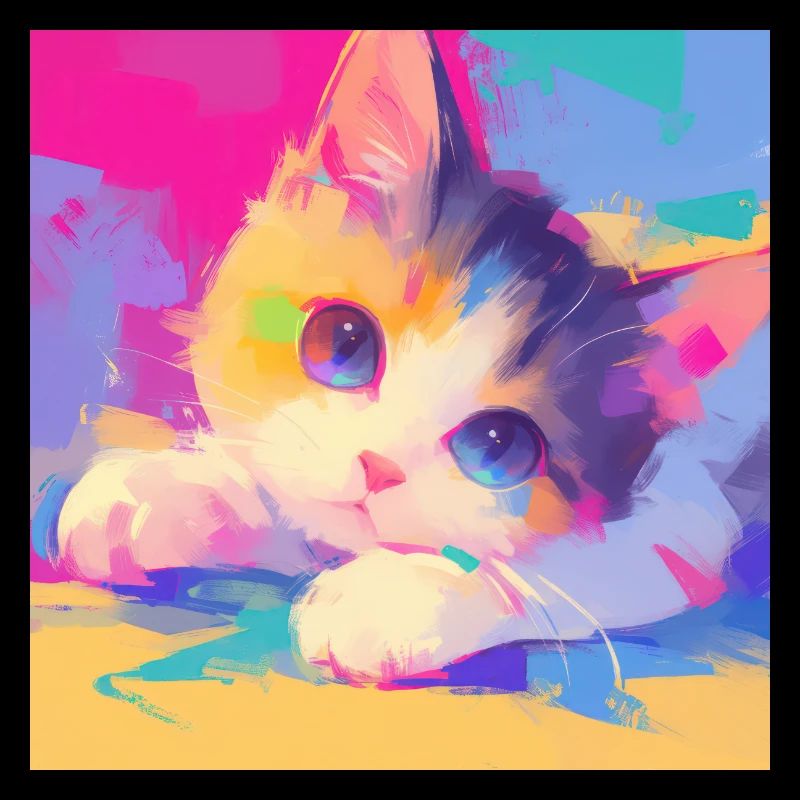Chat, Motif De Chat