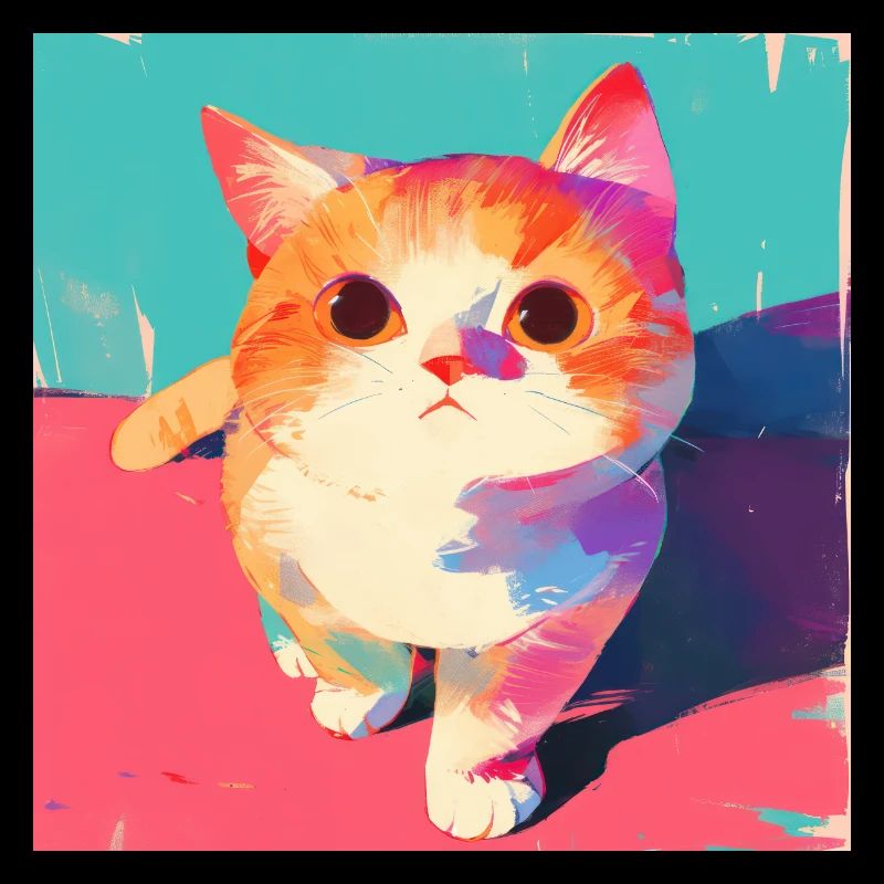 Chat, Motif De Chat