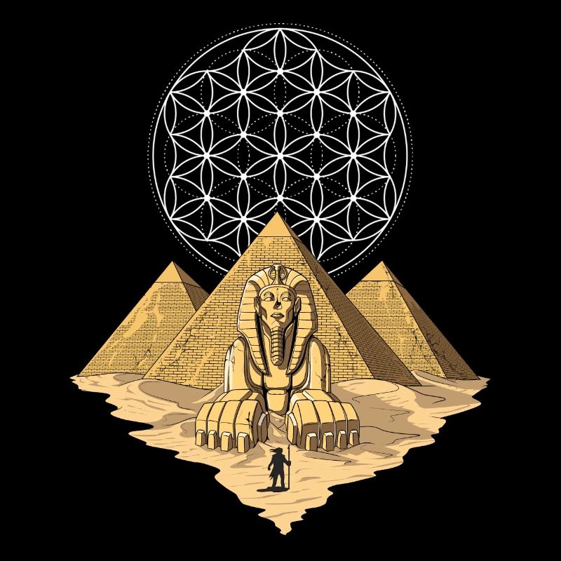 Egyptian Pyramids Sphinx Ancient Sacred Geometry